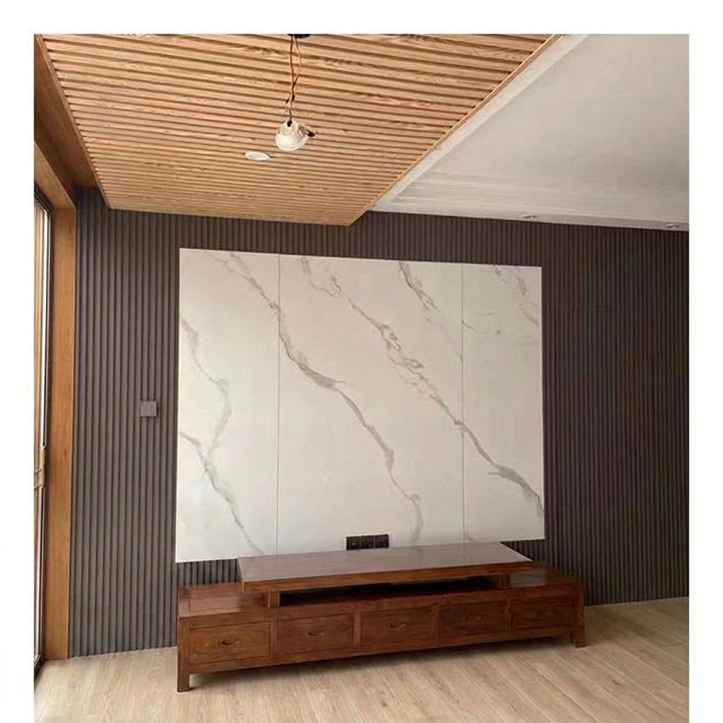 Durable WPC Interior Wall Paneling - Eco-Friendly Fluted Design