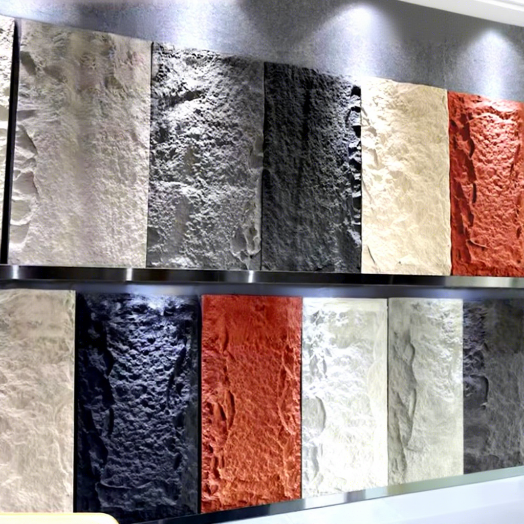 Realistic 3D PU Stone Wall Panel - Faux Rock Veneer