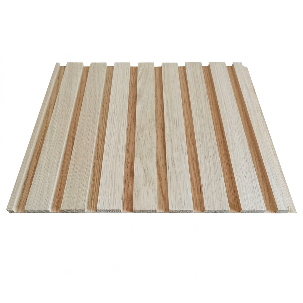 Durable WPC Interior Wall Paneling - Eco-Friendly Fluted Design