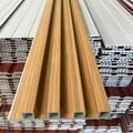 Durable WPC Interior Wall Paneling - Eco-Friendly Fluted Design