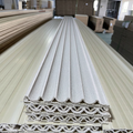 Durable WPC Interior Wall Paneling - Eco-Friendly Fluted Design